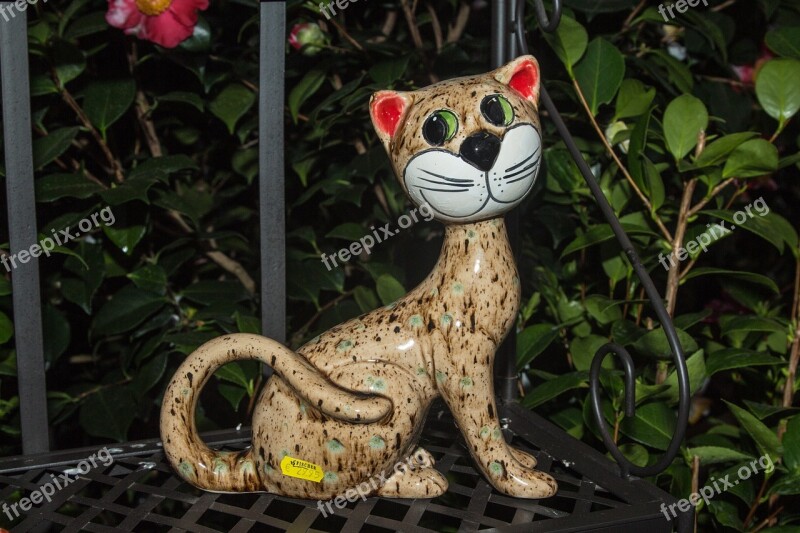 Decoration Cat Deco Figure Animal