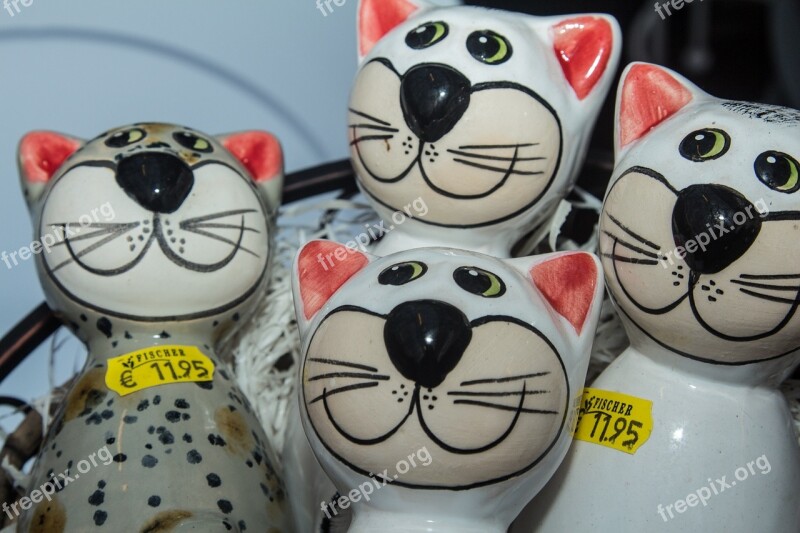 Decoration Cats Figures Figure Deco Animal