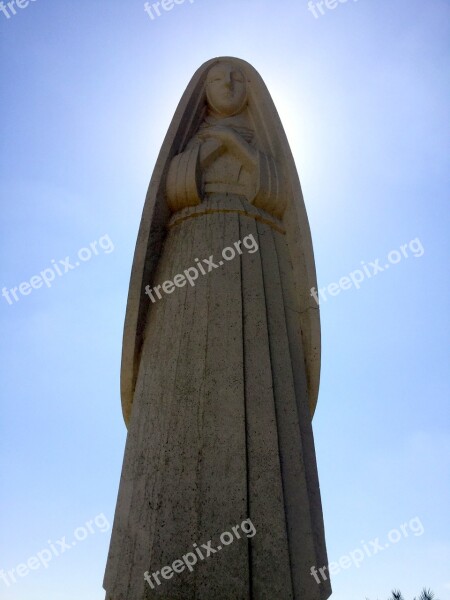 Santa Monica Statue California Free Photos