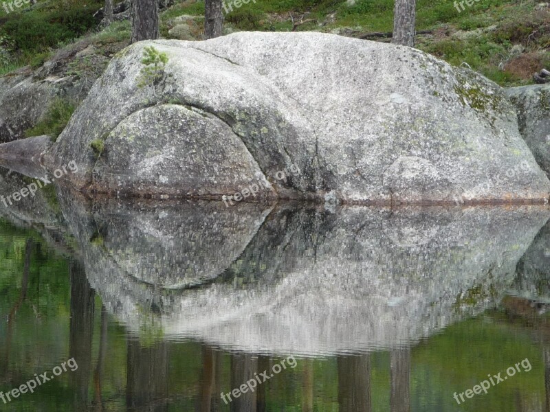 Norway Rock Stone Landscape Grey