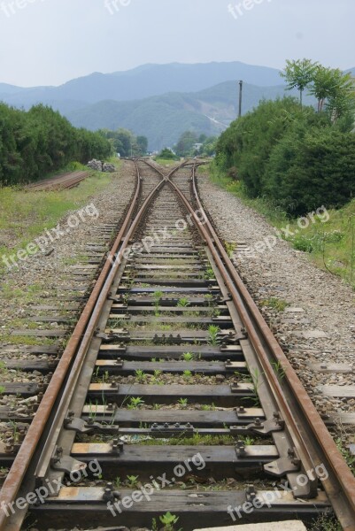 Train The Train Path Crossroads Free Photos