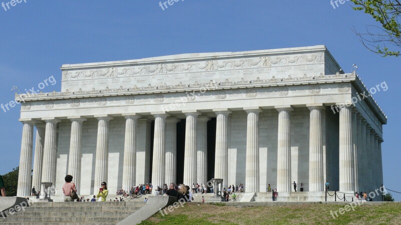 Lincoln Memorial Washington Dc Monument