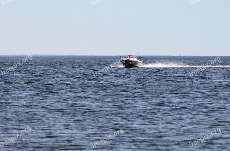 Jetski Boat Motorboat Water Sailing