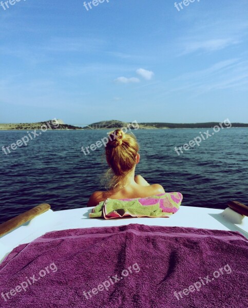 Boat Mediterranean Tourist Sea Summer