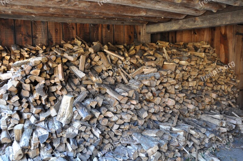 Wood Pile Barn Wood Pile Rustic