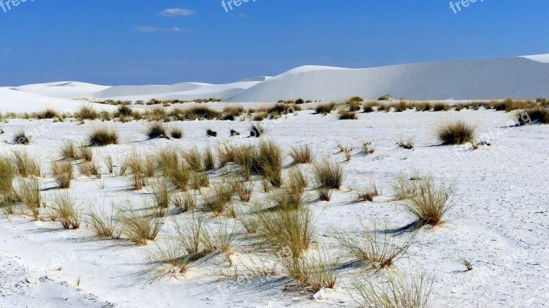 Desert Dunes Sands White Gypsum