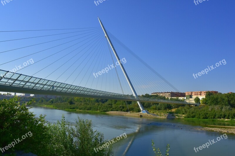 Bridge River Architecture City Reflection