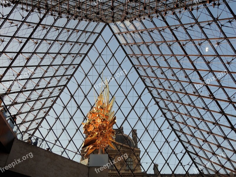 Louvre Paris Architecture Free Photos