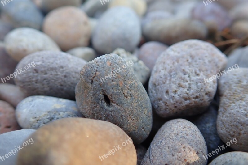 Stones Dry Hard Drought Outdoors