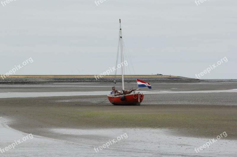 West Frisian Sea Sailing Ship Eb Free Photos