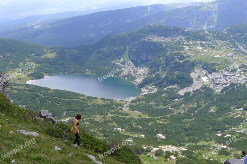 Rila Lake Bulgaria Free Photos