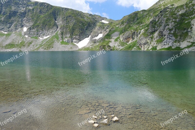 Rila Lake Bulgaia Free Photos