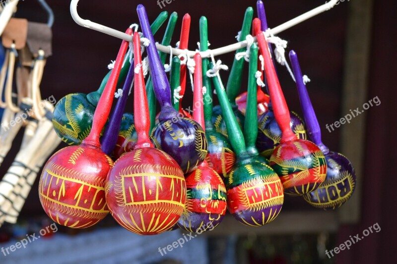 Maracas Mexico Music Free Photos