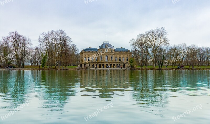 Ludwisburg Castle Summer Autumn Landscape