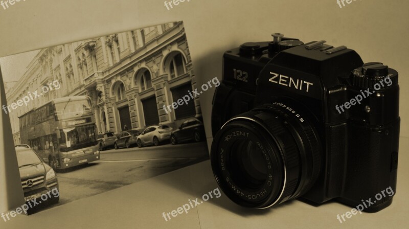 Camera Lens Old Isolated Photography