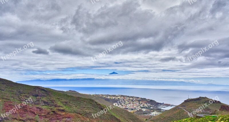 Sea Sky Ocean Clouds Landscape