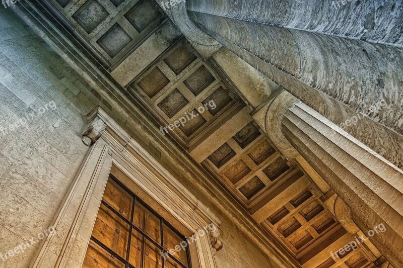 Regensburg Walhalla Architecture Germany Landmark