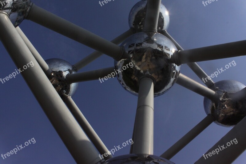 Atomium Brussels Ferragosto Free Photos