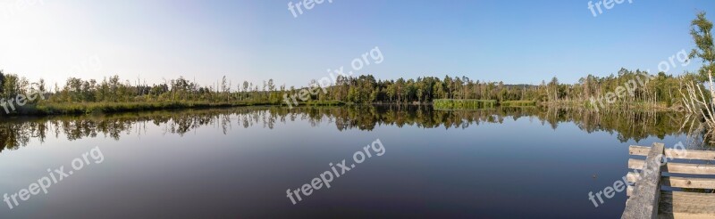 Pfrunger Castle Hamlets Of Ried Riedsee Platform View Lake