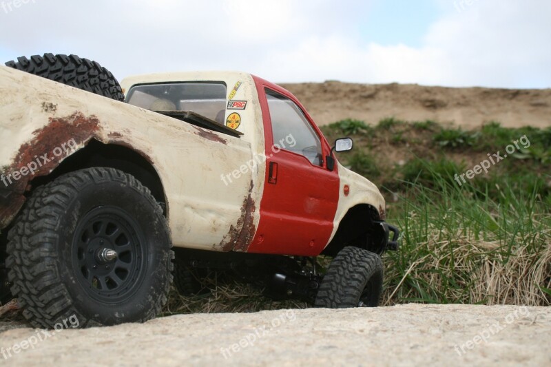 Rc Crawler Ford F350 Pick Up Truck Free Photos