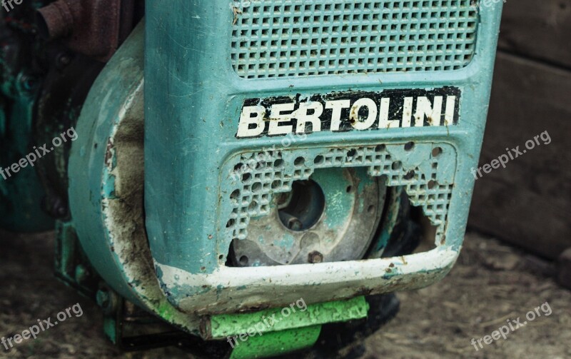 Motor Tractor Agriculture Rural Machine