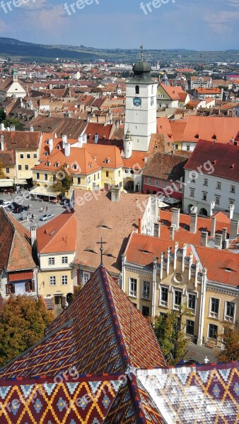 Sibiu Transylvania Romania Saxon Germans Free Photos