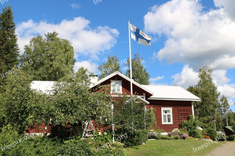 The Old House Wooden House Countryside Architecture Summer