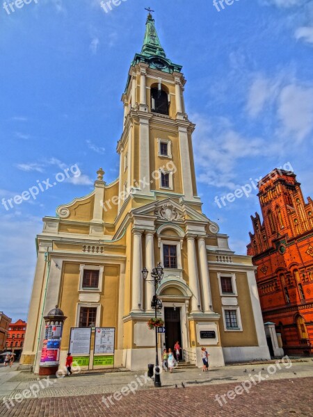 Church Of The Holy Spirit Church Poland Toruń Catholic