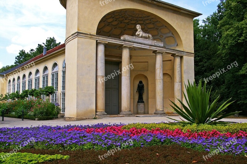 In The New Garden Potsdam Orangery Egyptian Portal Egypt