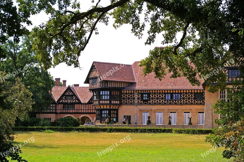 Schloss Cecilienhof In The New Garden Potsdam Potsdam Agreement Idyllic