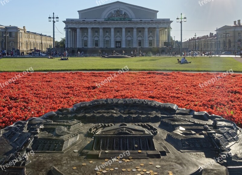 Russia Sankt Petersburg Marine Museum Building Architecture