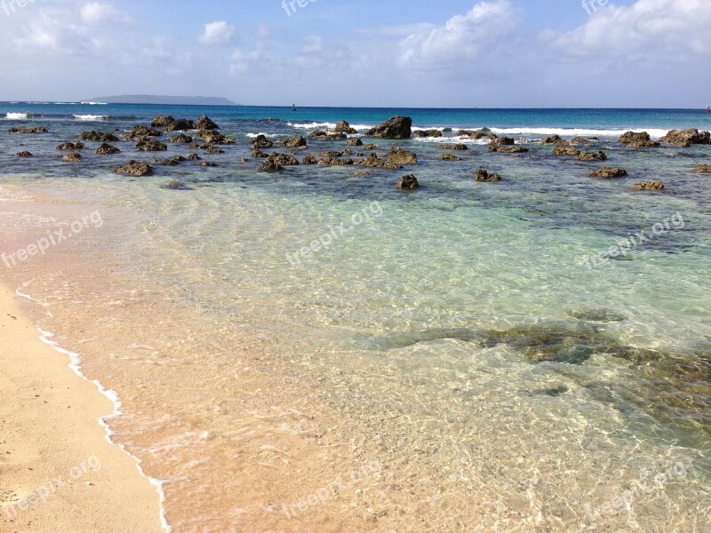 Saipan Tinian Red Beach Pacific