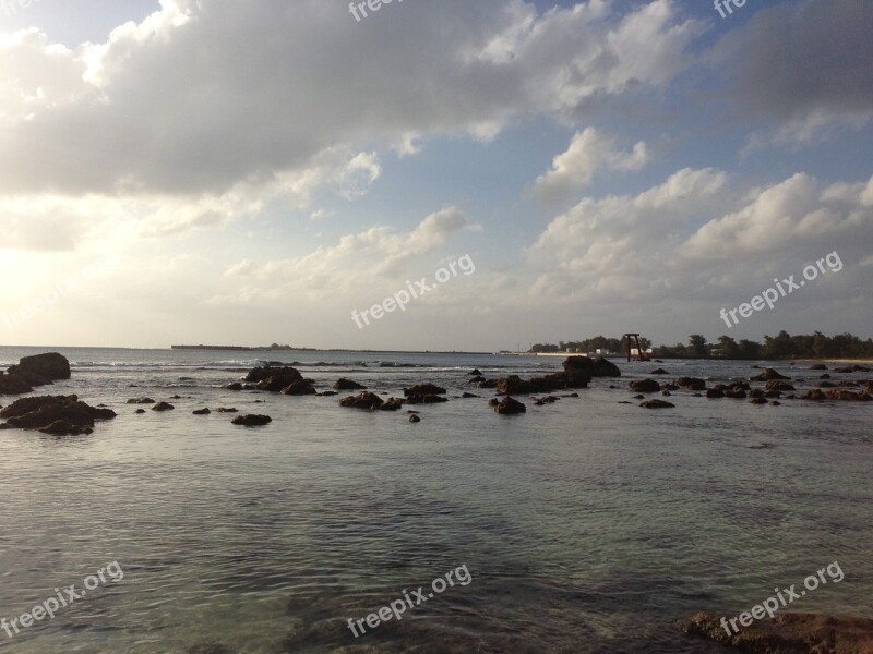 Saipan Tinian Red Beach Pacific