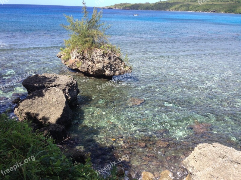 Saipan Tinian Red Beach Pacific