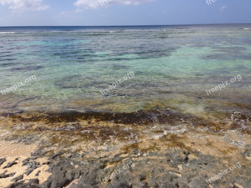 Saipan Tinian Red Beach Pacific