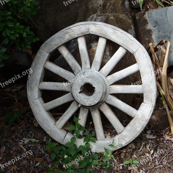 Wagon Wheel Garden Wagon Wheel Old