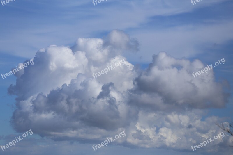 Himmel Cloud Sky Storm Clouds Thunder