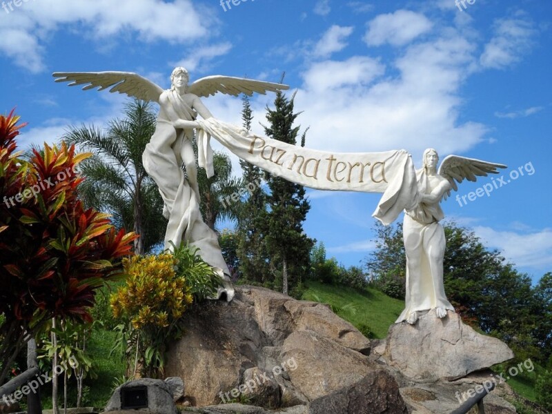 Angels Peace Garden Statue Tranquility Garden