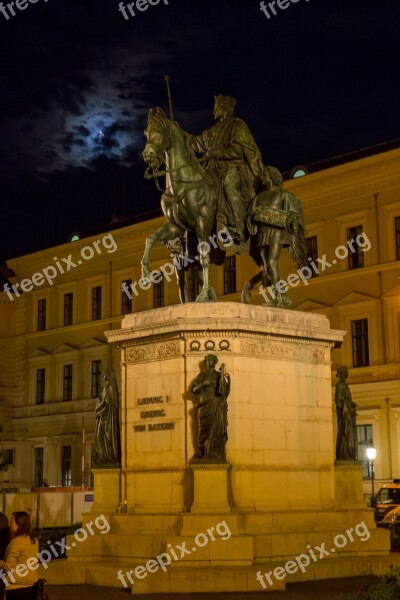 Reiter Statue Munich Equestrian Statue Horse