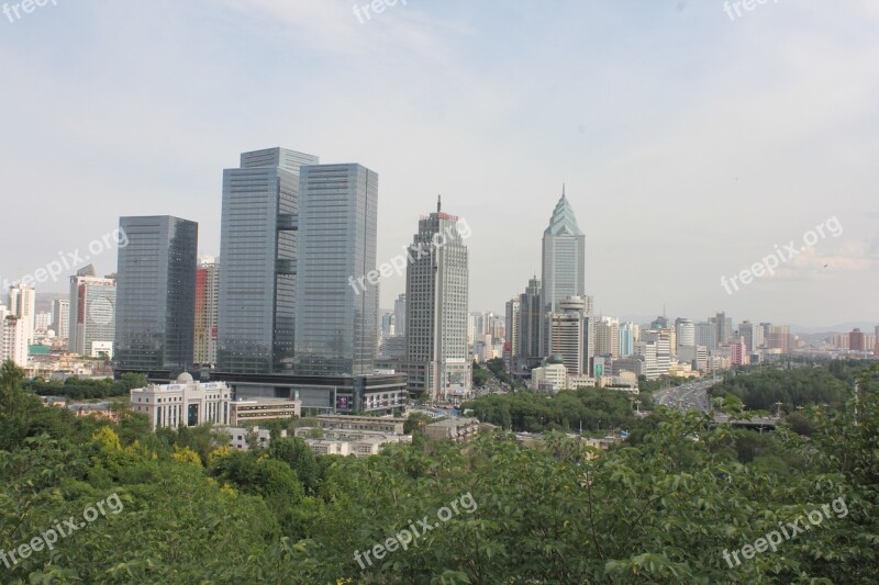 City Urumqi High Rise Building Skyscraper Free Photos