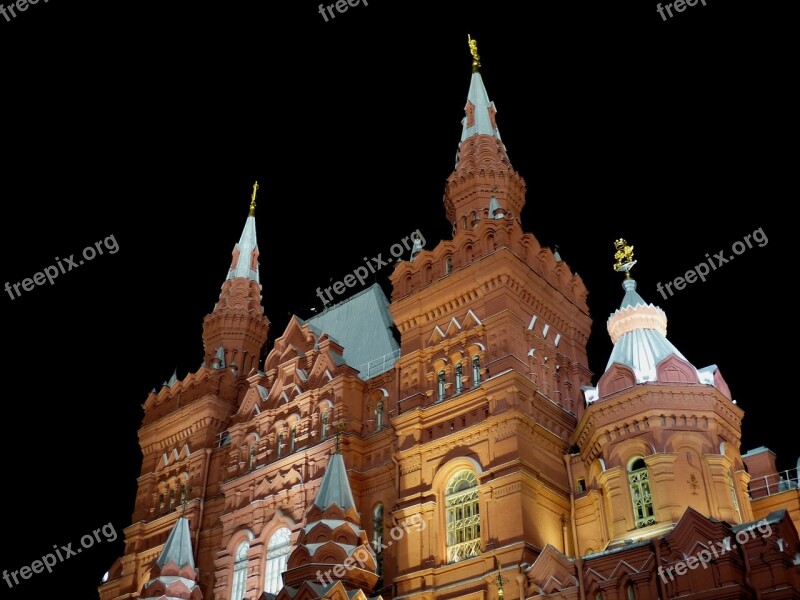 Moscow Russia Capital Historically Kremlin