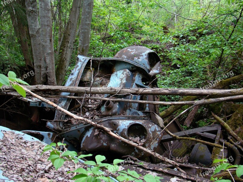 Car Automotive Shredder Residue Nature Rust Scrap