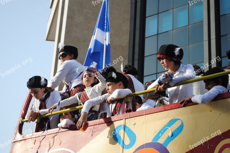 Carnival Float Limassol Children Celebration