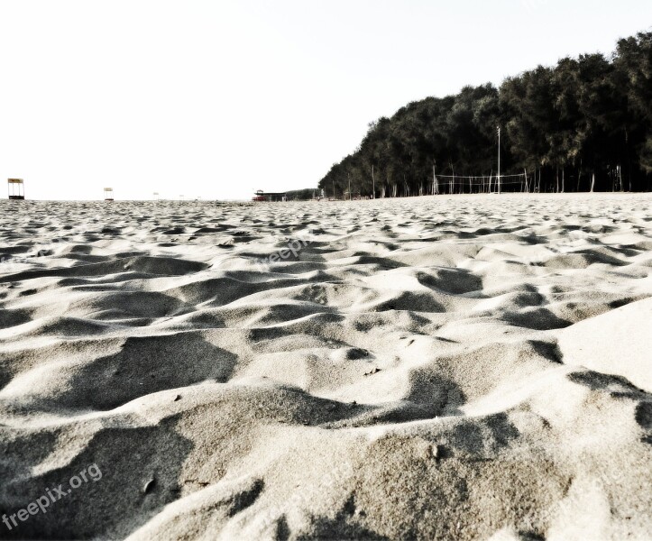 Sand Ocean Sand Land Desert Nature