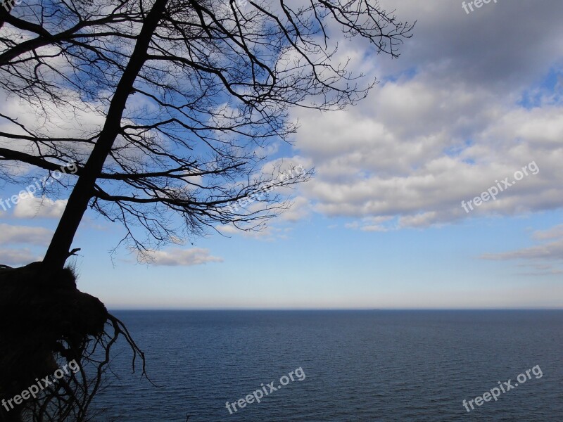 Sea Cove Beach Sky Landscape