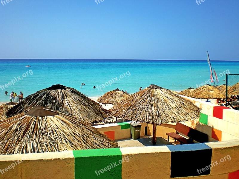 Beach Varadero Cuba Tourism Free Photos