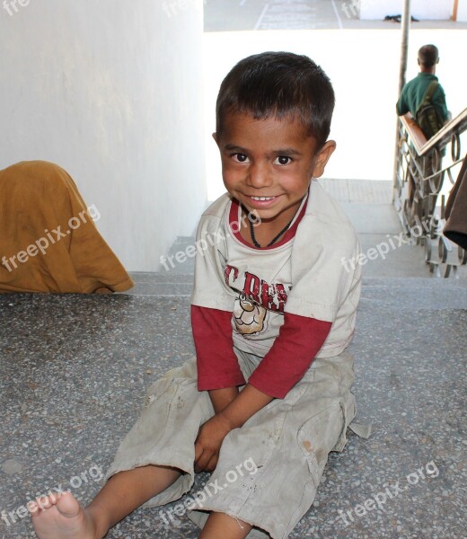 Boy Child India One Children