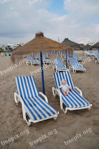 Beach Boy Baby Blue Sand