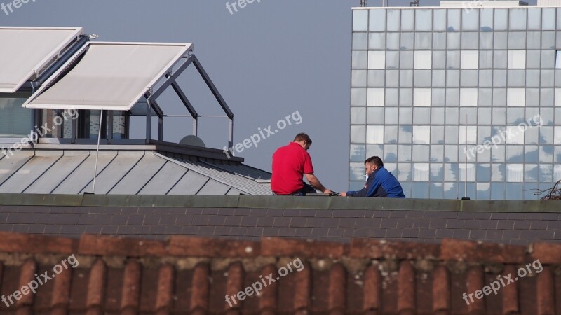 Roof Roofs Roofers Height Fear Of Heights