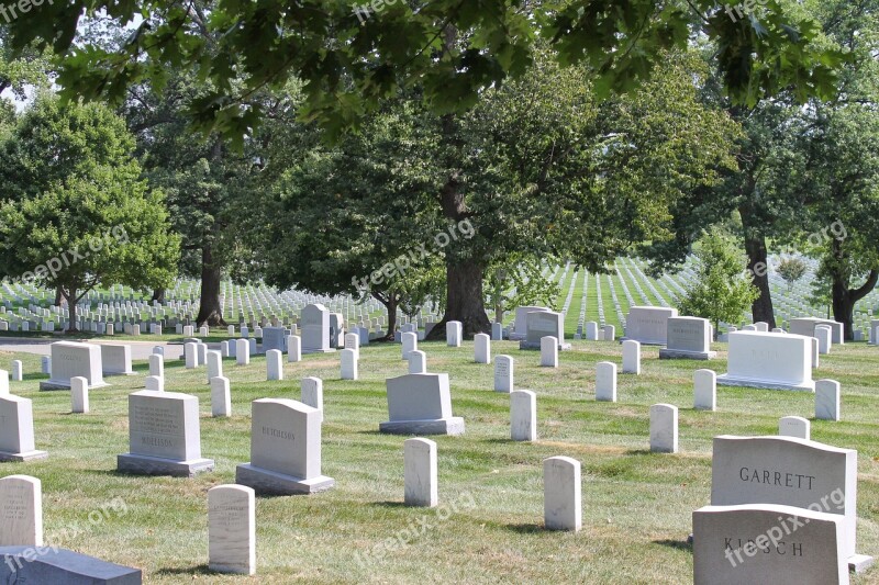 Arlington Cemetery Grave Virginia Washington